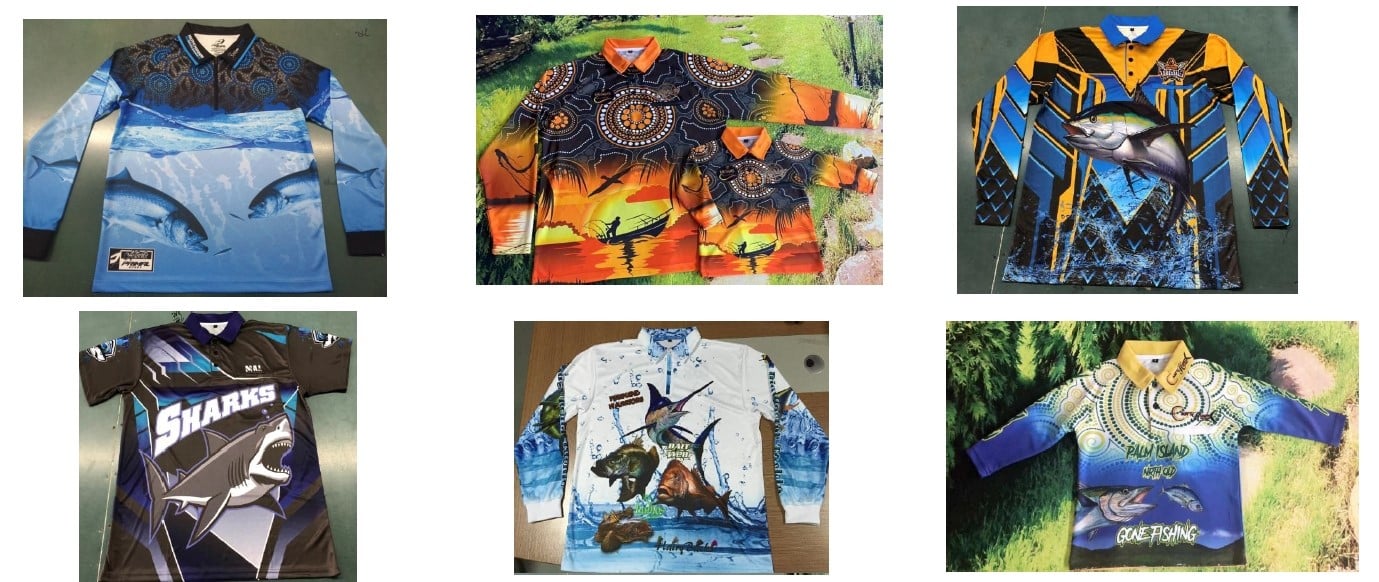Perths Best Fishing Shirts Long Sleeve Dye Sublimated Online Pricing